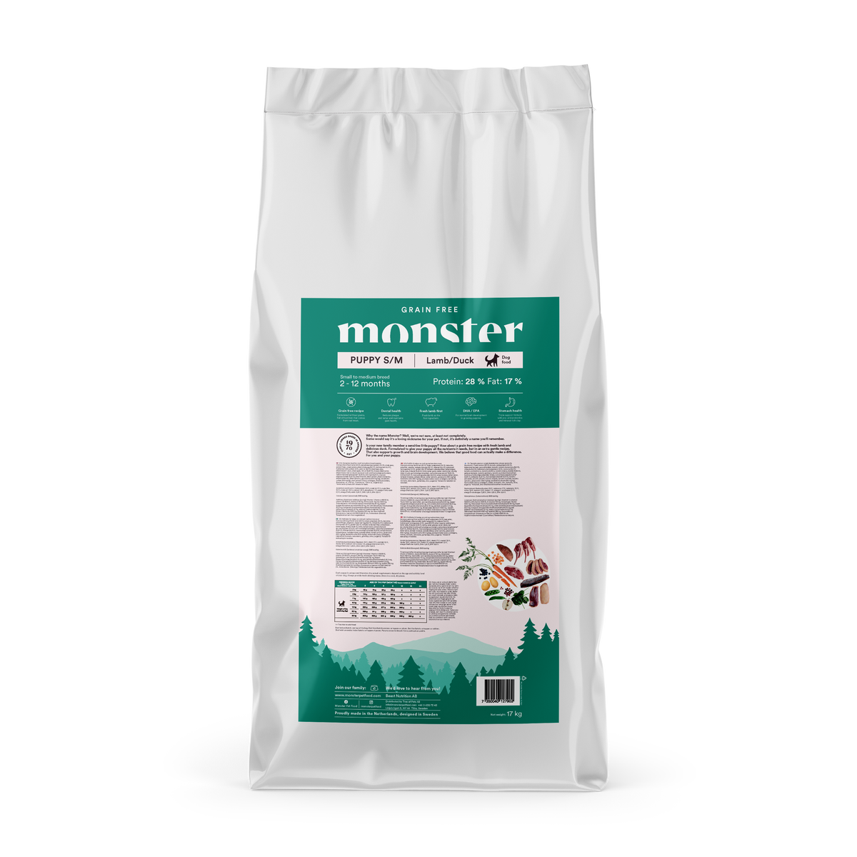 Monster Dog Classic Pure Poultry Weight Loss 17 kg