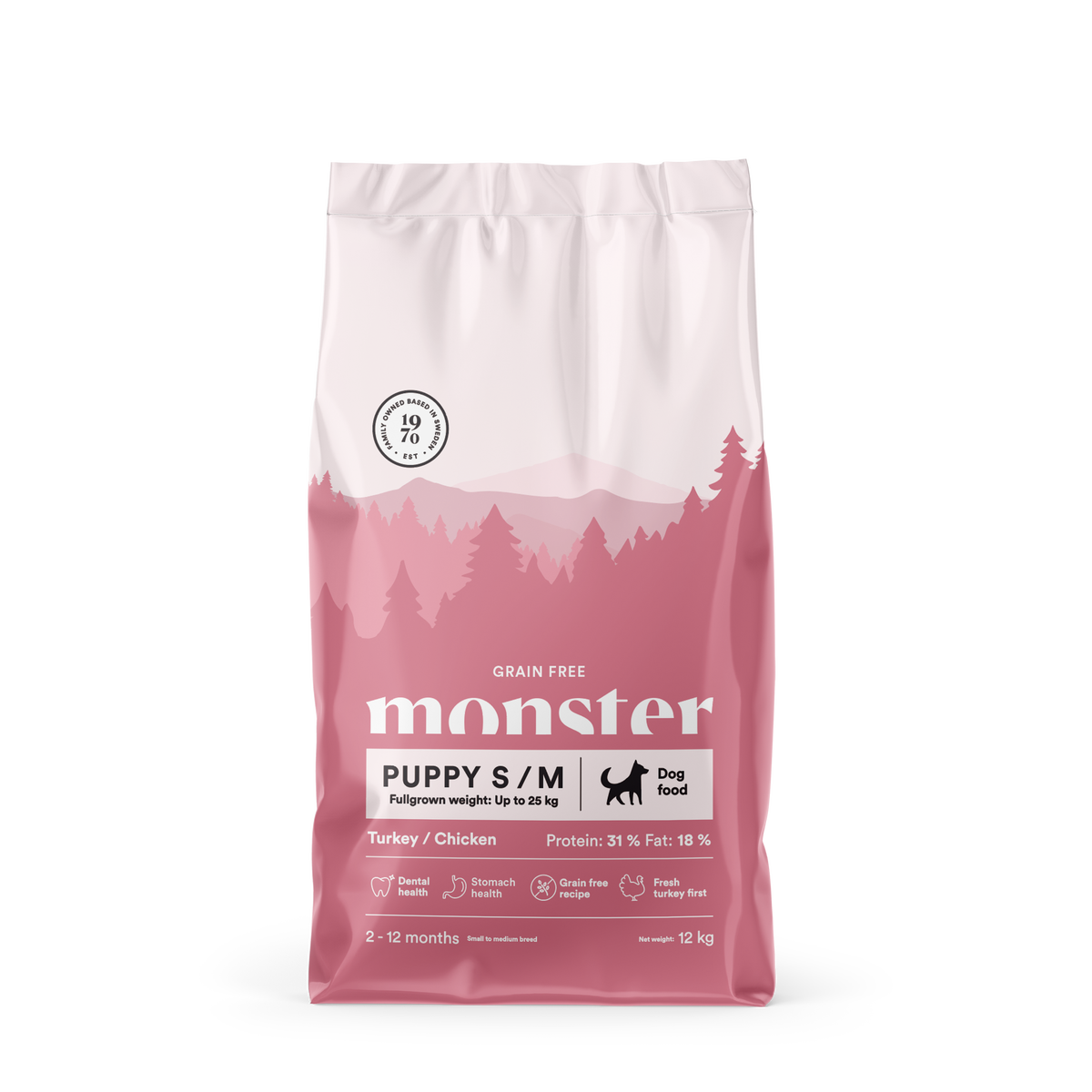Monster Dog Classic Simply Red Large Breed 2 kg