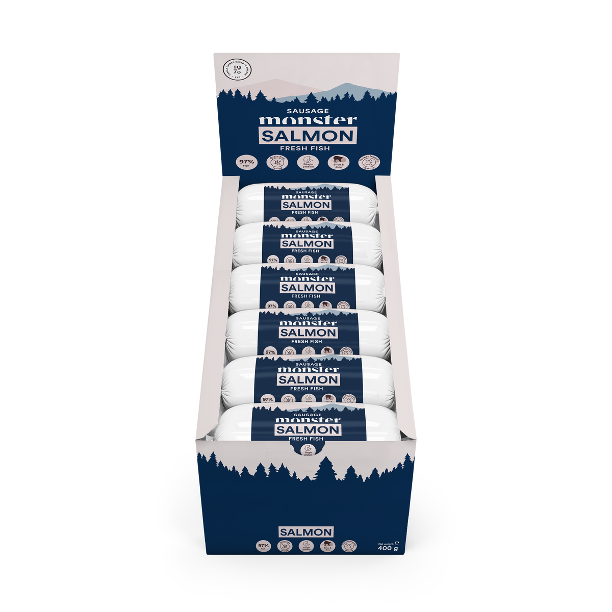 Monster Dog Adult Single Beef 400g