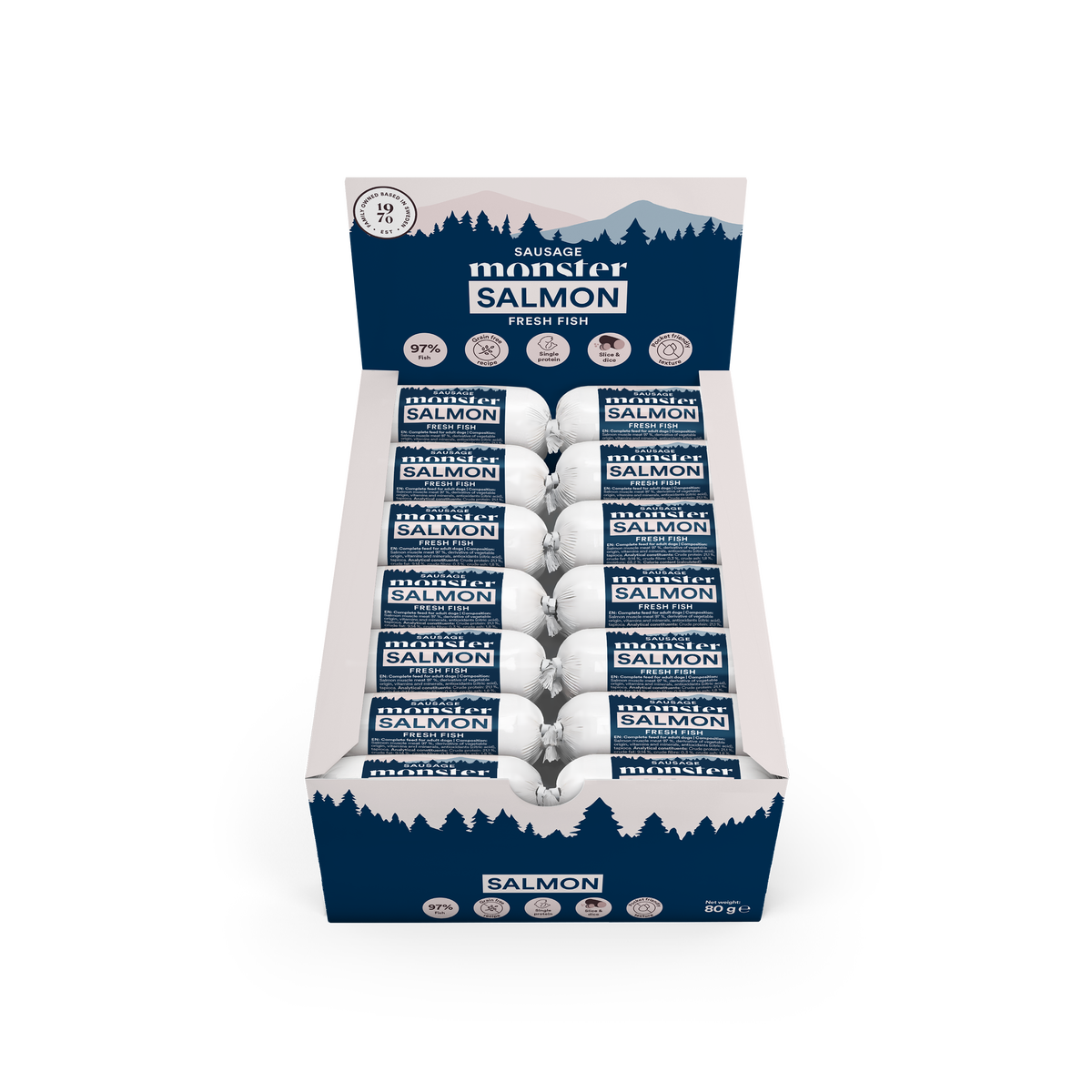 Monster Dog Adult Single Chicken 400g