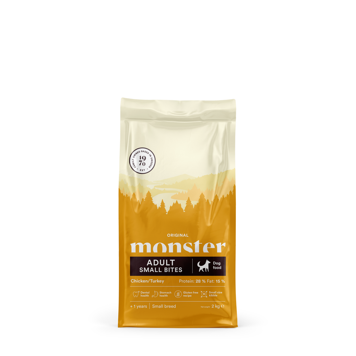 Monster Dog Original Sterilized 2 kg