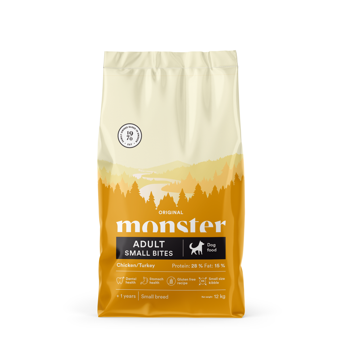 Monster Dog Original Sterilized 12 kg