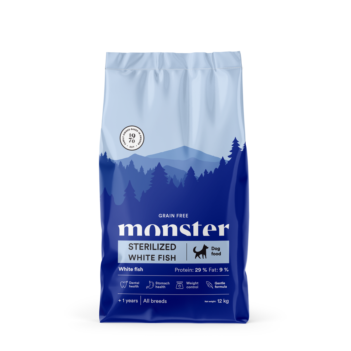 Monster Dog GF Singles Lamb 12 kg