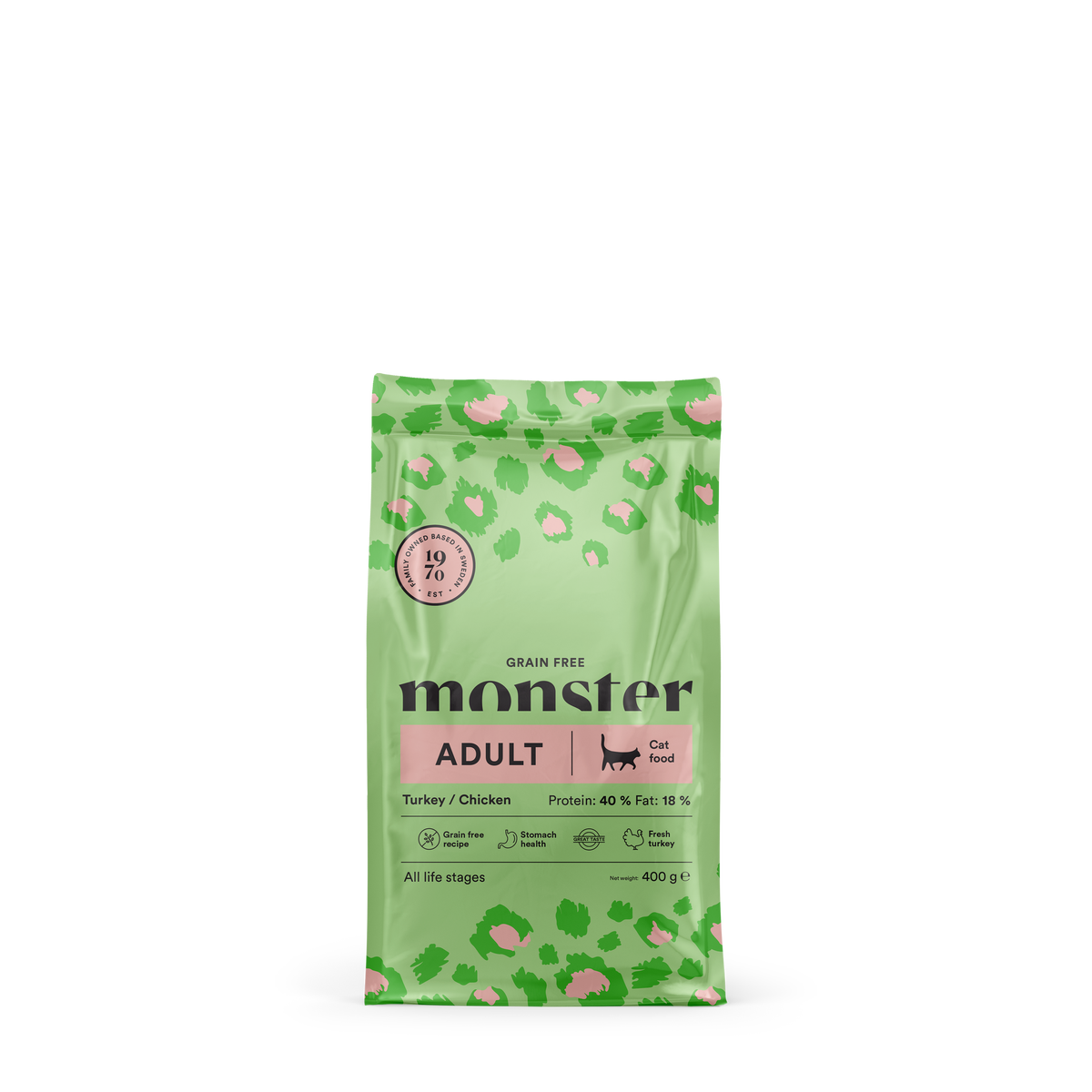 Monster Cat Orig. Sterilized Chicken / Turkey 2 kg
