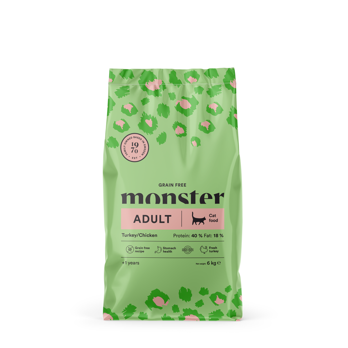 Monster Cat Orig. Sterilized Chicken / Turkey 6 kg