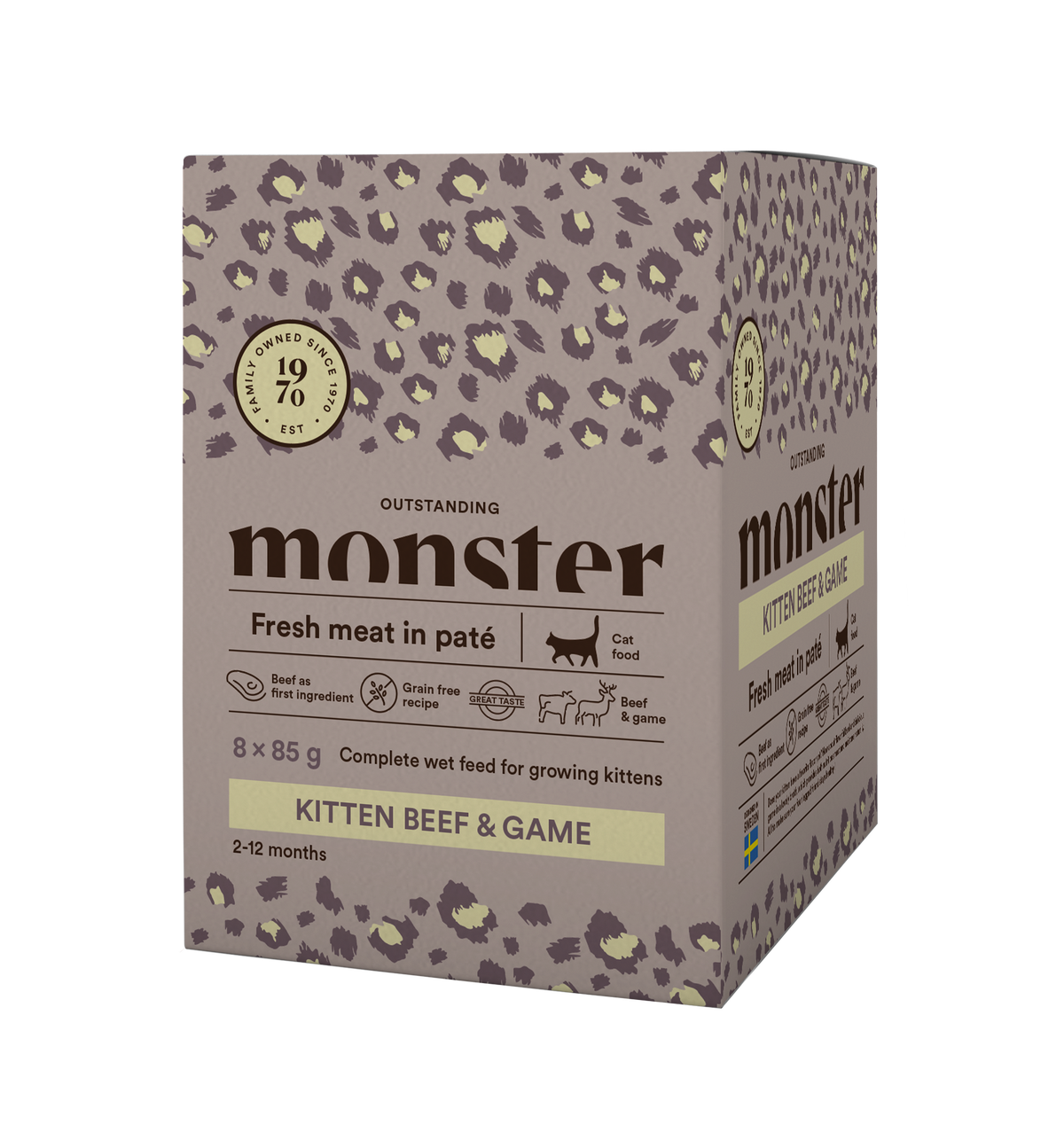 Monster Cat GF Kitten Turkey / Chicken 6 kg
