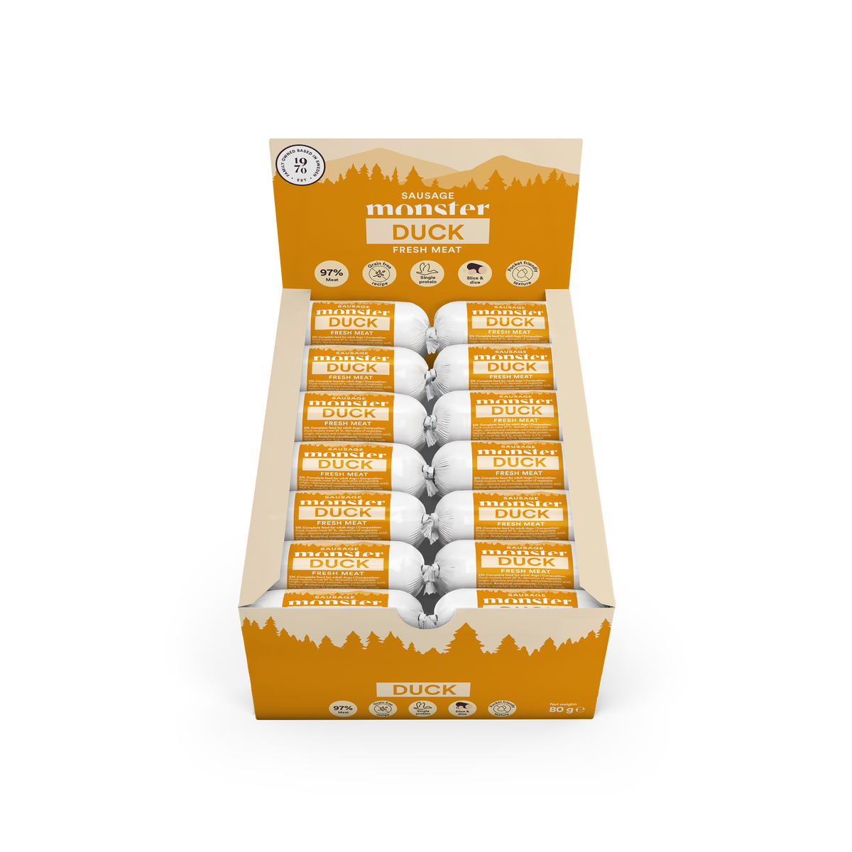 Monster Dog Treats Freezies Pork 45 g