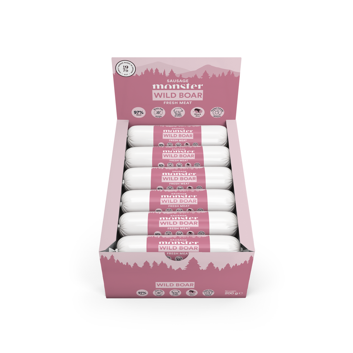 Monster Dog Adult Single Rabbit 400g