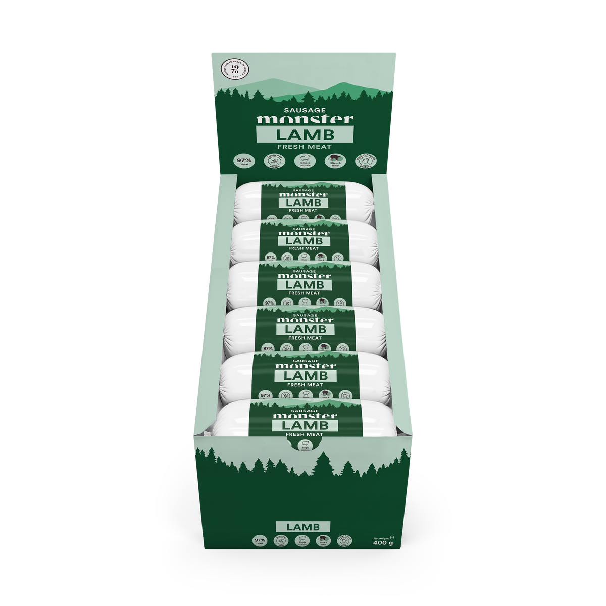 Monster Dog Trainies Ostrich 100 g
