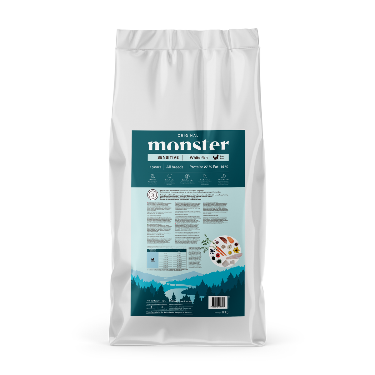 Monster Dog Original Puppy Sensitive 12 kg