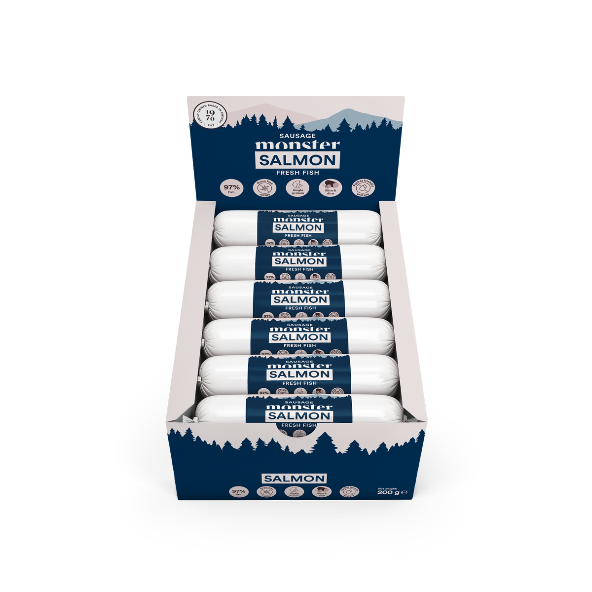 Monster Dog Adult Sensitive Fish 400 g