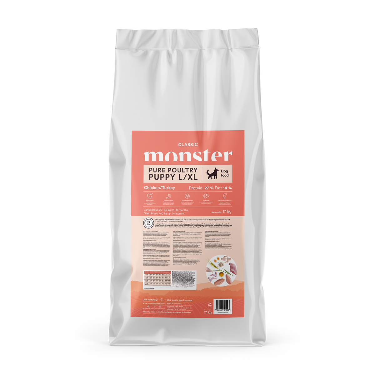 Monster Dog Grain Free Adult Red Meat 2 kg