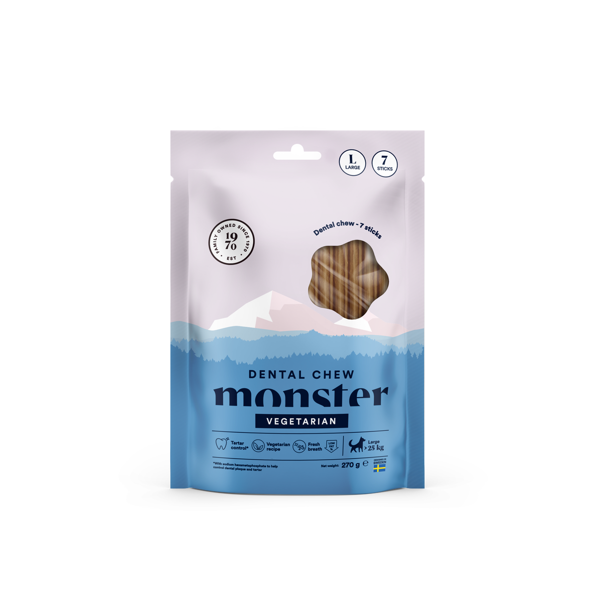 Monster Dog Sausage Salmon 400 g