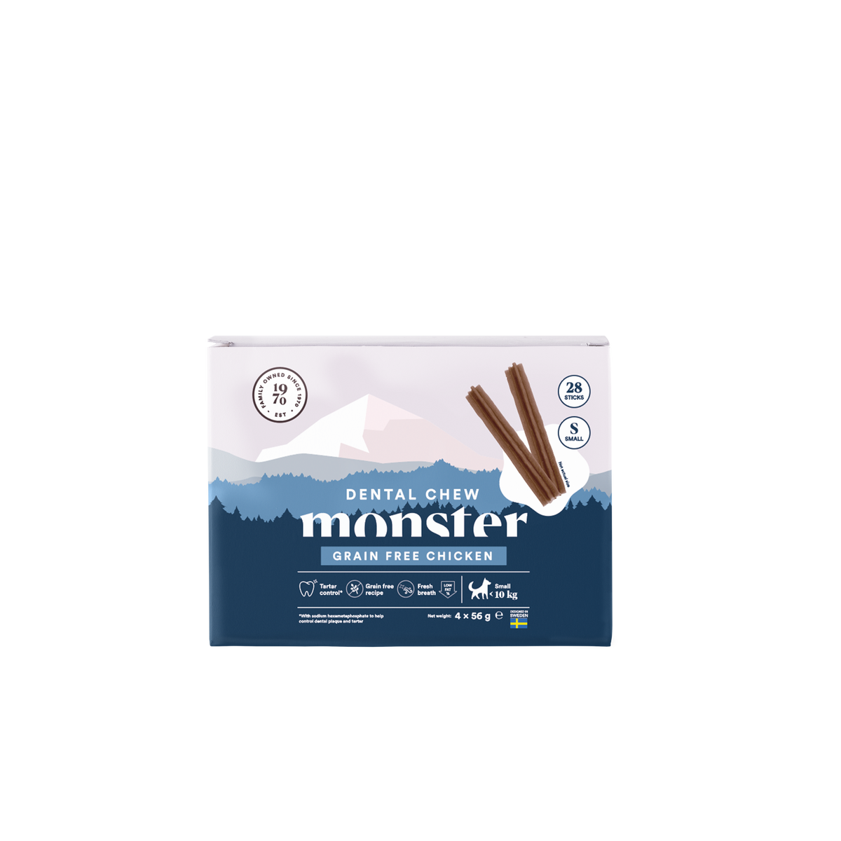 Monster Dog Sausage Salmon 80 g