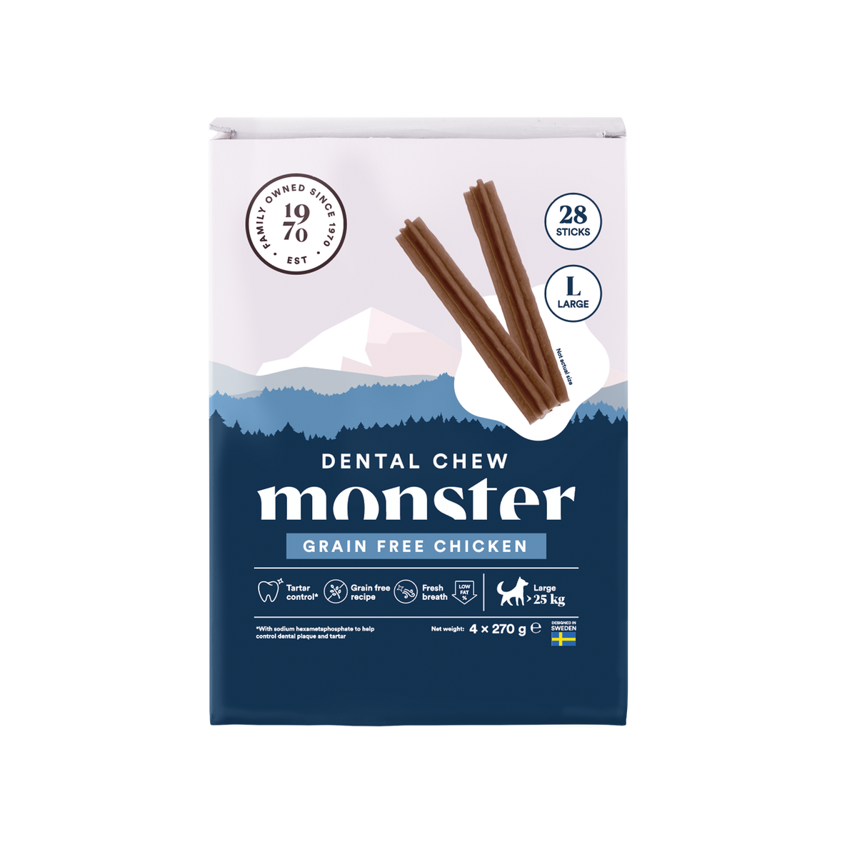 Monster Dog Sausage Turkey 400 g