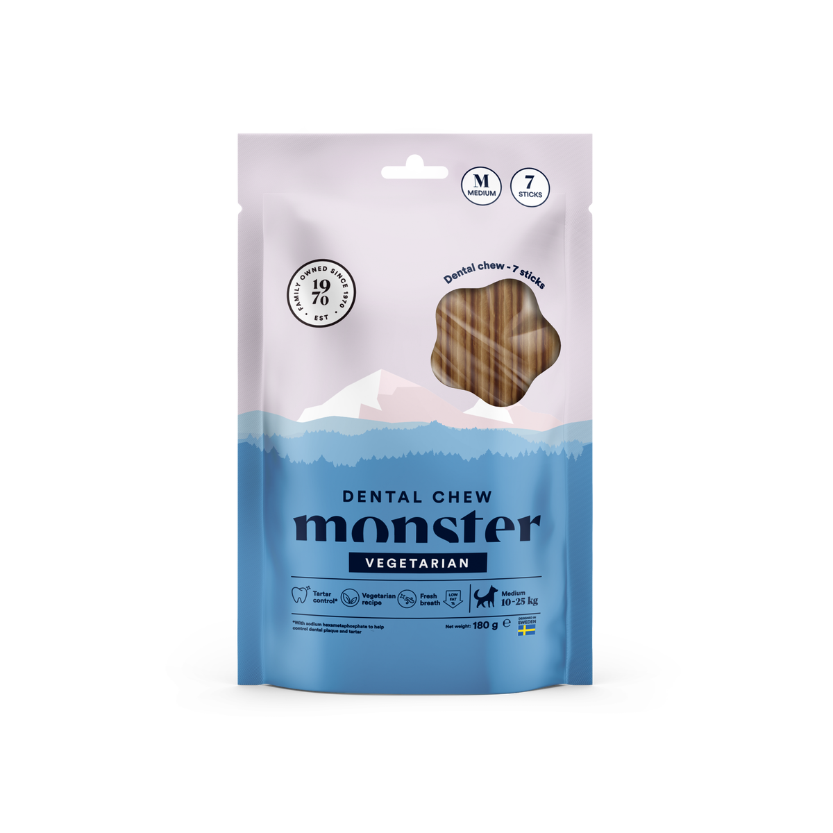 Monster Dog Sausage Salmon 200 g