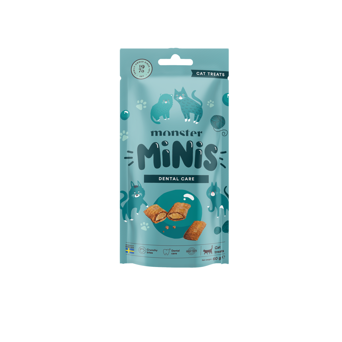 Monster Cat Pouches Adult Chicken 85g