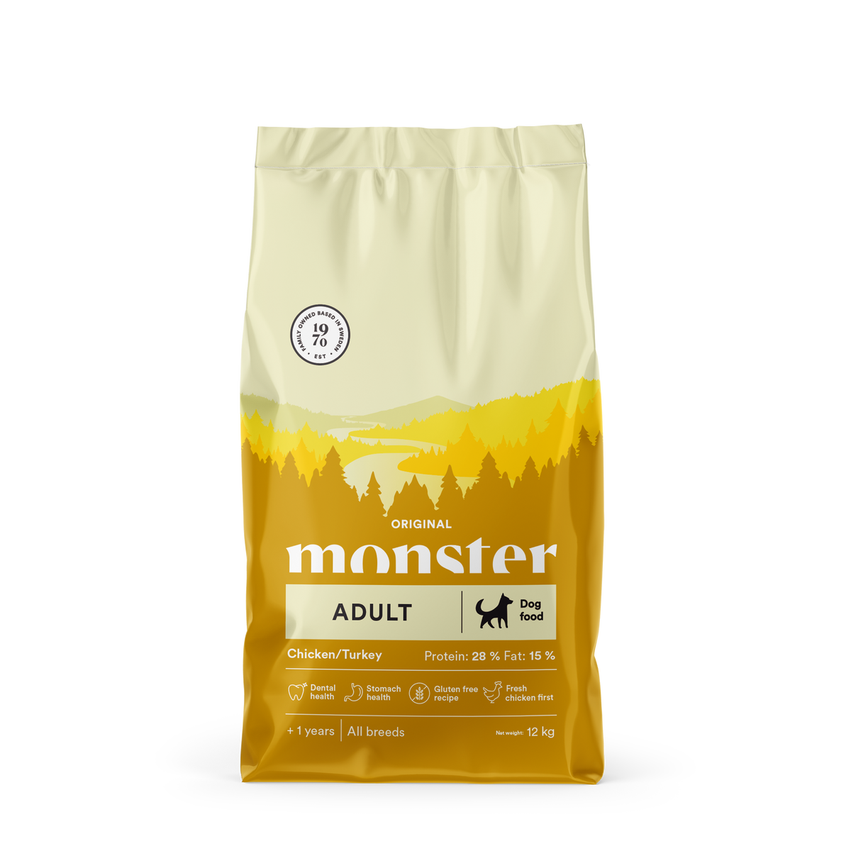 Monster Dog Original Sterilized Small 2 kg