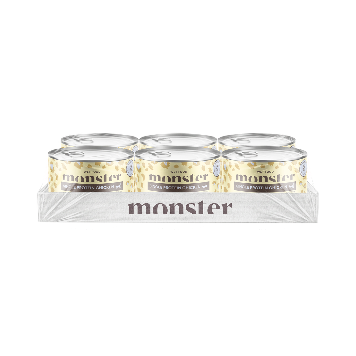 Monster Cat Creamy Snack Single Chicken 6 x 15g