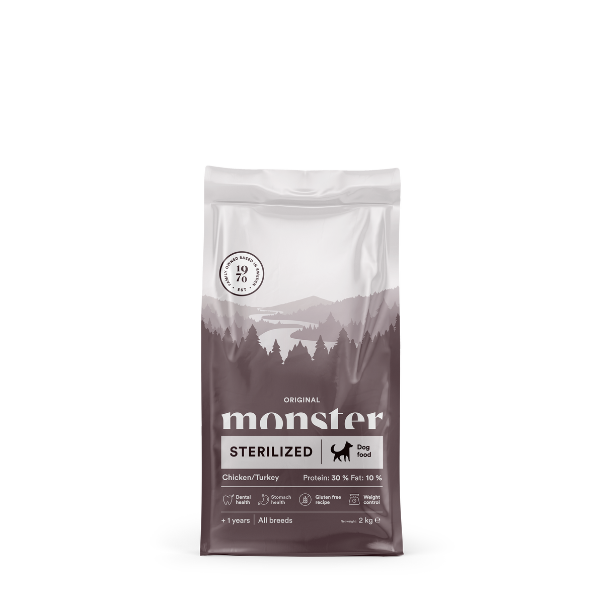 Monster Dog Sensitive White Fish Paté 150 g